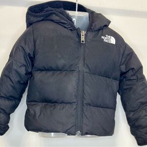 The North Face Black Puffer Jacket with Hood